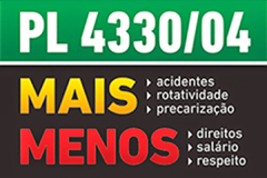Moção de repúdio contra o PL 4330/2004